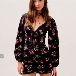For Love And Lemons Wyatt Mini Dress Size XS